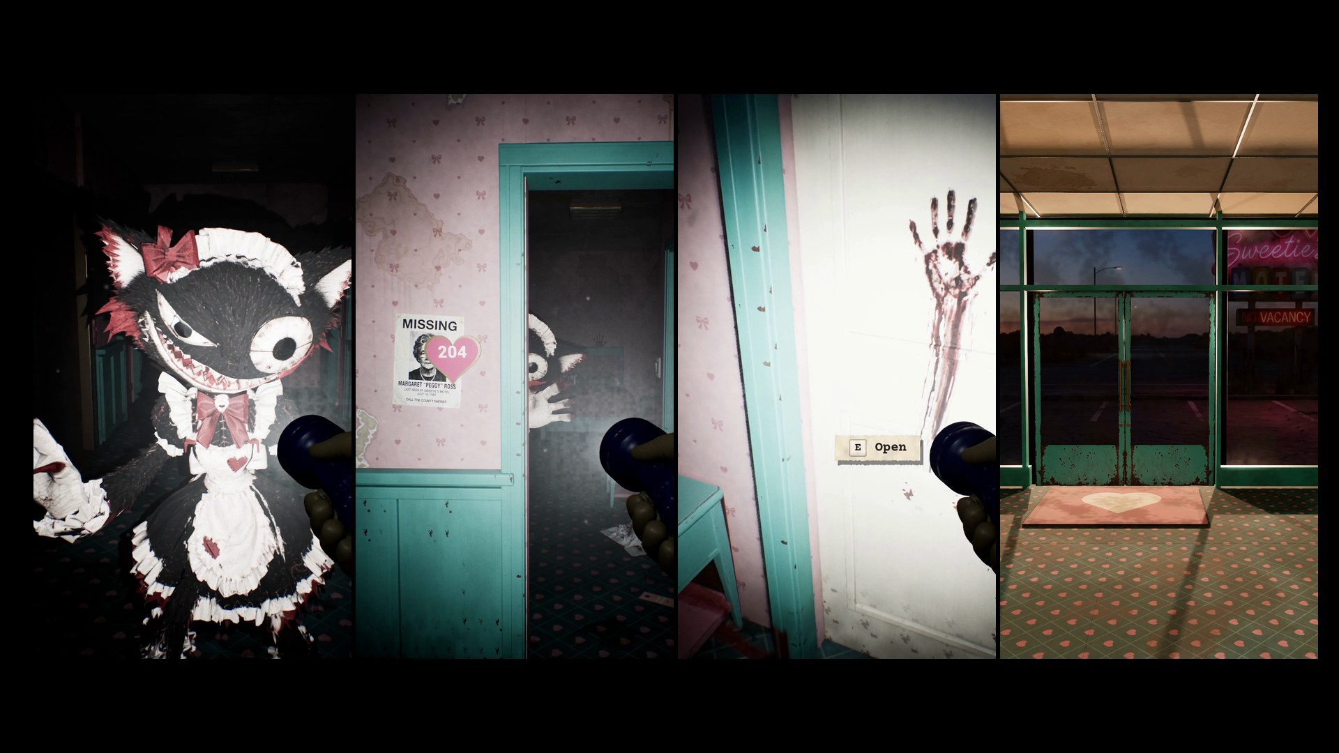 Frames from the twelve gameplay clips (9:16)